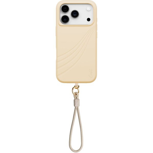 UNIQ Coehl Serina MagSafe kryt s remienkom iPhone 17 Pro Milk Sand