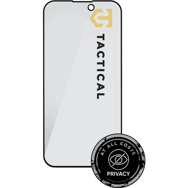 Tactical Glass Shield Privacy Stealth 5D sklo Apple iPhone 15/16 čierne - Ochranné fólie a sklo - Obrázok b115ea8987e046bc83eaa9af2c7835b9