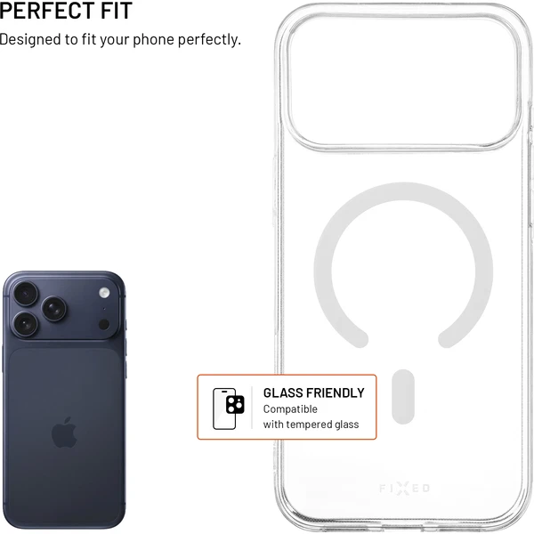 TPU gélový kryt FIXED MagStory AntiUV s podporou MagSafe pre Apple iPhone 17 Pro Max, číry - Puzdra - Obrázok b12cda0544684b8ca6cd4e60ed87eedc