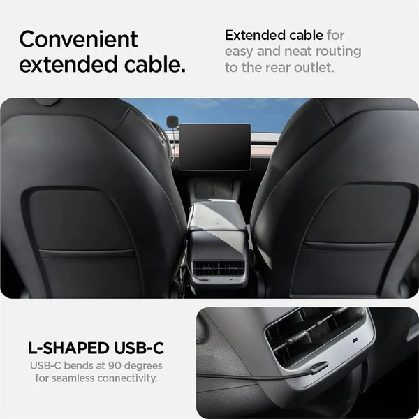 Spigen OneTap Pro 3 Wireless Car Charger MagSafe držiak s nabíjaním na displej Tesla - Držiaky - Obrázok b153757b0a2b4ddd8c19506a6d5d91ca