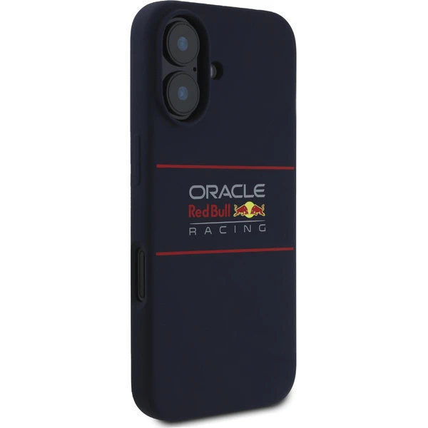 Oracle Red Bull Racing Silicone Horizontal Logo MagSafe kryt iPhone 16 Plus modrý - Puzdra - Obrázok b1695d0582574df3aa55b71457e16d97