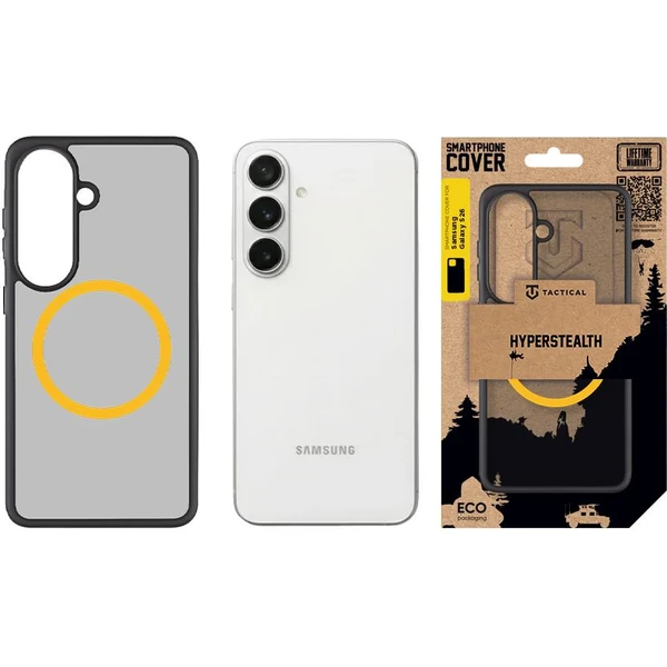 Taktický MagForce Hyperstealth 2.0 kryt Samsung Galaxy S26 Čierna/Žltá - Puzdra - Obrázok b16b817848874bb5bfc134f021805ce0