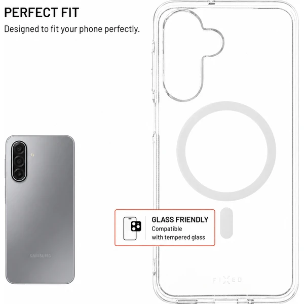 FIXED MagStory AntiUV TPU kryt s MagSafe Samsung Galaxy A18/A17 čirý - Puzdra - Obrázok b1864e102ac04545abba94c6851ae94b
