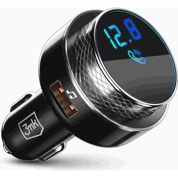 3mk Hyper Car FM Transmitter nabíjačka do auta 30W - Nabíjačky - Obrázok b18f737380704276a7291402fe79902f