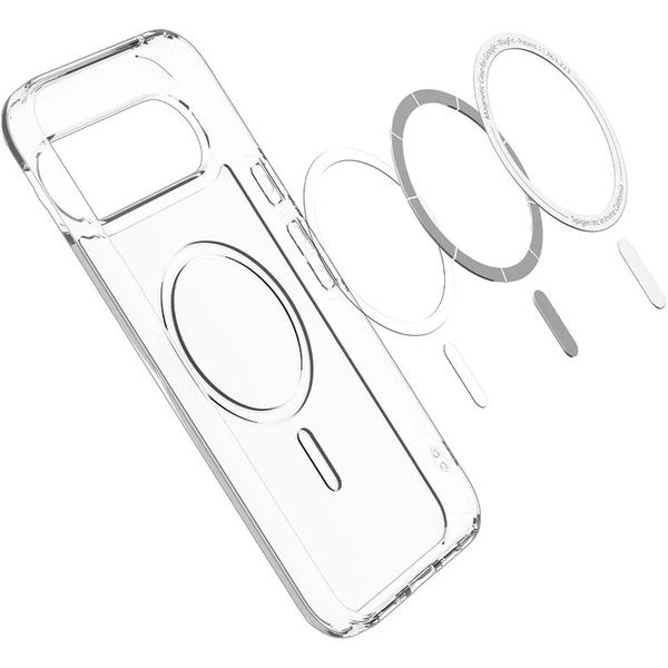 Spigen Ultra Hybrid MagSafe kryt Google Pixel 10/10 Pro clear white - Puzdra - Obrázok b19cc37c0cd944d9b443c34cc165360b