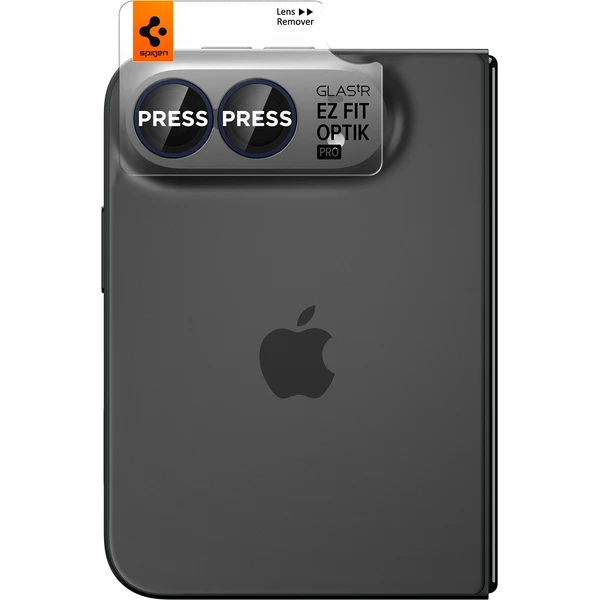 Spigen Glass tR EZ Fit Optik Pro 2 Pack sada skiel iPhone 18 Fold čierna - Ochranné fólie a sklo - Obrázok b1acf9fcd57644af9bce26984fe1c431