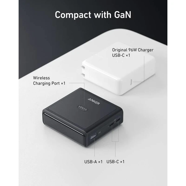 Anker nabíjacia stanica 100W 2xUSB-C, 1xUSB, 1xkonektor pre Prime powerbanku čierna - Nabíjačky - Obrázok b1ccba4d39f54accaa28cae7905b62d6