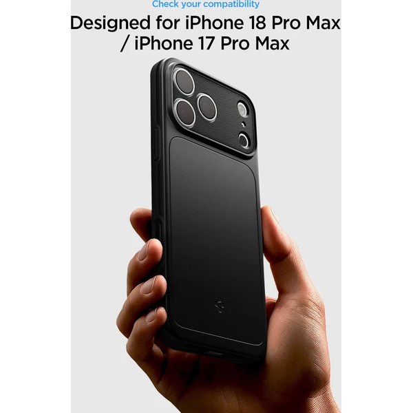 Spigen Thin Fit MagSafe kryt iPhone 18 Pro Max/17 Pro Max black - Puzdra - Obrázok b1f716a58d984acdbbbace2dd9c194d9
