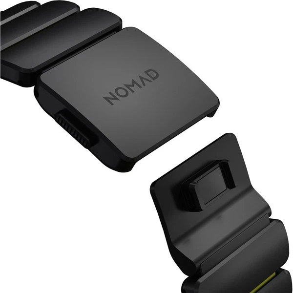 Nomad Stratos Band FKM remienok Apple Watch 45/46/49mm Black Titanium/Volt - Remienky - Obrázok b208c9f753574b9481e78b2a723e7ba2