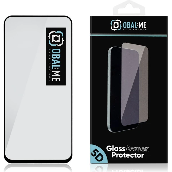 OBAL:ME 5D Tvrdené Sklo pre Xiaomi Redmi 15 5G čierne - Ochranné fólie a sklo - Obrázok b2210fb97d0f4bc080158a272ff890b7