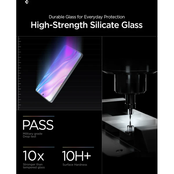 Spigen Glass tR EZ Fit Pro (Anti Reflection) sklo Samsung Galaxy S26+ číre (2 ks) - Ochranné fólie a sklo - Obrázok b22f02ce348247e99e9d90f980a6faae