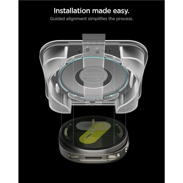 Spigen Glass TR EZ Fit 2 Pack sklo Galaxy Watch8 (44mm) číre (2 ks) - Ochranné fólie a sklo - Obrázok b230dc8f70744b219efd2ed1739d1dfa