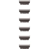 Apple Watch 49/46/45/44mm sada bridlicovo šedého článkového ťahu - Remienky