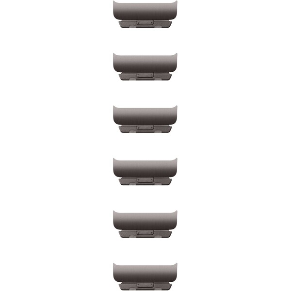 E-shop Apple Watch 49/46/45/44mm sada bridlicovo šedého článkového ťahu
