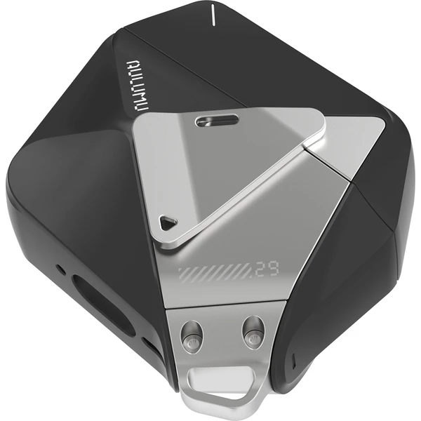 Aulumu A29 Geometric Case púzdro AirPods 4 Black - Puzdra - Obrázok b28248f4a292453991057a466d41c945