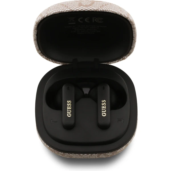 Guess PU 4G Script Logo ENC TWS Bezdrôtové slúchadlá ružové - Slúchadlá - Obrázok b2d28eb0a9fe4dc88eb065e4dfbaa322
