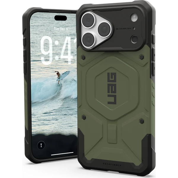 UAG Pathfinder MagSafe, olive - iPhone 2026 Pro Max/17 Pro Max - Puzdra - Hlavný obrázok
