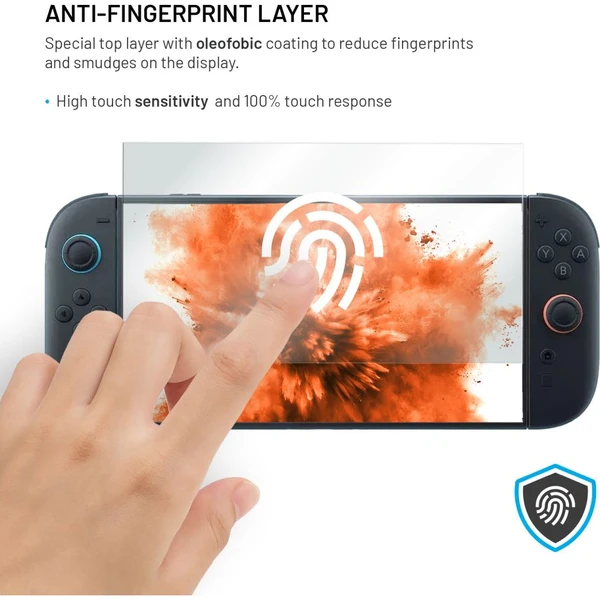 FIXED 2,5D tvrdené sklo pre Nintendo Switch 2 číre - Ochranné fólie a sklo - Obrázok b2d58d45431a4aaf88e9c8a6bae39a58