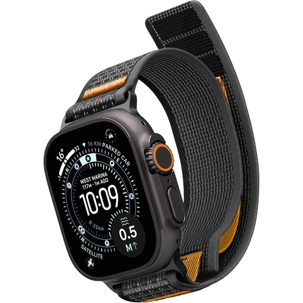 Spigen Athlex Air 2 Active remienok Apple Watch 49/46/45/44mm čierny/oranžový - Remienky - Obrázok b2fed1ab92ed40c893349f7e6b48db5e