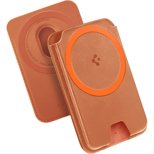 Spigen Valentinus MagFit+ MagSafe Wallet 3 Card peňaženka metallic orange - Peňaženky - Obrázok b31e77faf9a947d88036beed13d65cdb