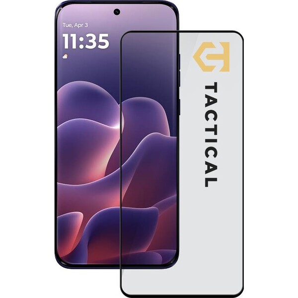 E-shop Taktický sklenený štít 5D sklo pre Motorola Edge 70 Fusion čierne