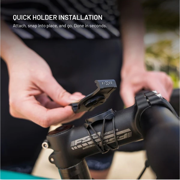 FIXED Dock držiak inteligentných hodiniek na bicykel pre Garmin 22mm čierny - Držiaky - Obrázok b33541c758c64e0ea303c0becb12ce66
