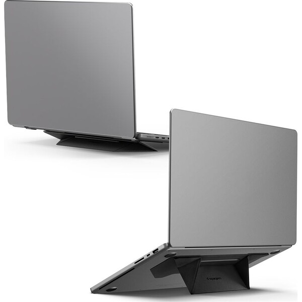 Spigen Slim Fold Laptop Stand LD201-S3 stojanček pre notebook/MacBook čierny - Stojany - Obrázok b3363cef220c409f97e6d7ce9c4a0a32
