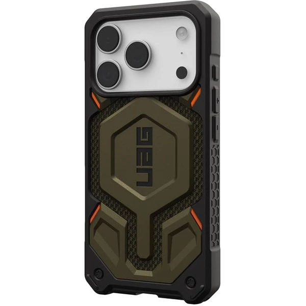 UAG Monarch Pro MagSafe Kevlar kryt iPhone 17 Pro zelený - Puzdra - Obrázok b3492410a9574effa664d374f665b7a6