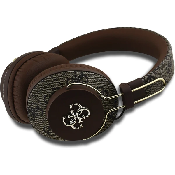 Guess PU 4G Metal Logo ENC bezdrôtové slúchadlá hnedá - Slúchadlá - Obrázok b3498cb35d604b169682dcdb3363a72d