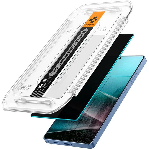 Spigen Glass TR EZ Fit HD (Privacy) tvrdené sklo Samsung Galaxy S25 Ultra (2 ks) - Ochranné fólie a sklo - Obrázok b359769f20014183aa0ed6fbd5d197ce