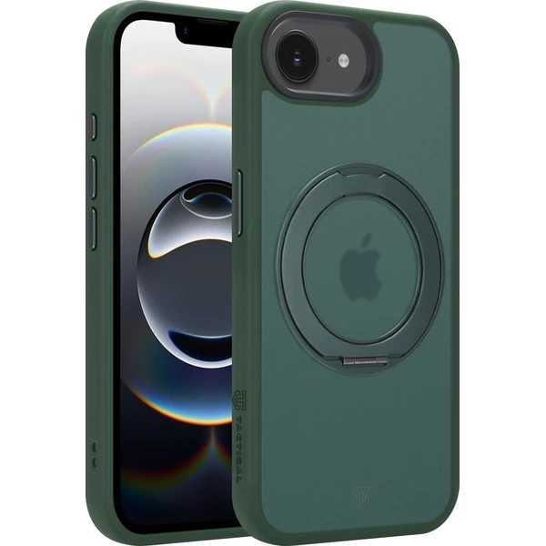 Tactical MagForce Hyperstand kryt Apple iPhone 16e/17e Forest Green - Puzdra - Hlavný obrázok