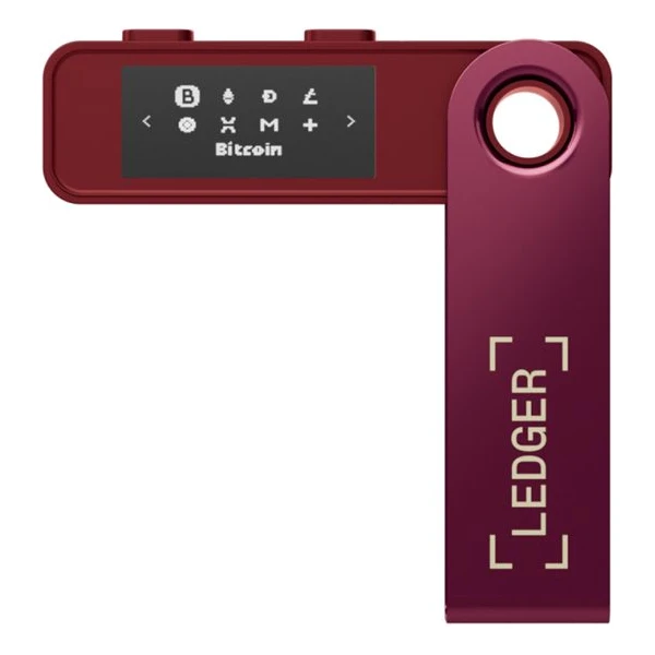 Ledger Nano S Plus krypto peňaženka (Android/MacOS/Windows/Ubuntu) Crimson Magenta - Krypto peňaženky - Obrázok b3f3d9887cf34bc9bf1c1de66c53555e