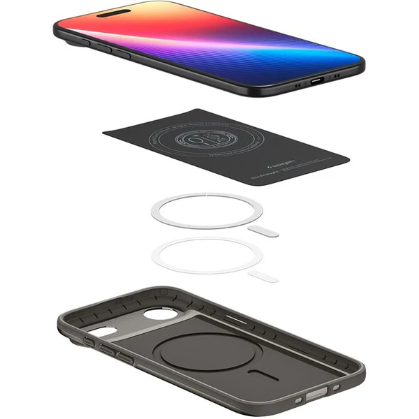 Spigen Thin Fit MagSafe kryt iPhone Air gunmetal - Puzdra - Obrázok b40d57e1268e4e0c9847966b60b7ee8f