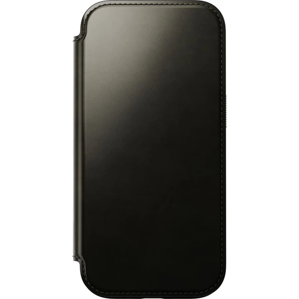 Nomad Modern Leather Folio MagSafe púzdro iPhone 16 Pro zelené chrómované - Puzdra - Obrázok b4214ac1be3b4cd4ae0013a68f3753c7
