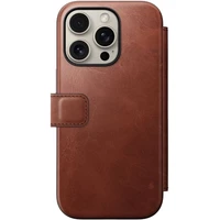 Nomad Modern Leather Folio MagSafe púzdro iPhone 16 Pro olde dublin - Puzdra