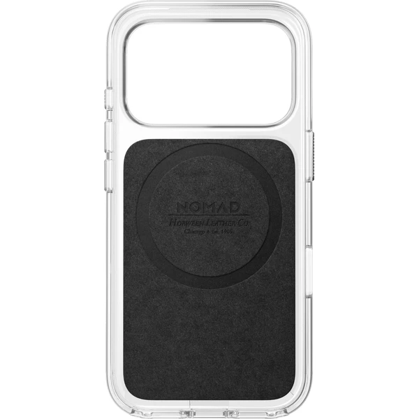 Nomad Clear Leather (Horween) MagSafe kryt iPhone 18 Pro Saddle - Puzdra - Obrázok b42ec5a108c945808e8ebab6591714ad