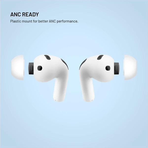 FIXED Plugs 2 sady silikónových špuntov pre Apple Airpods Pro 3 (XXS) biela - Náhradné náušníky - Obrázok b46772421abe43a7ae69eaaa56b959d8
