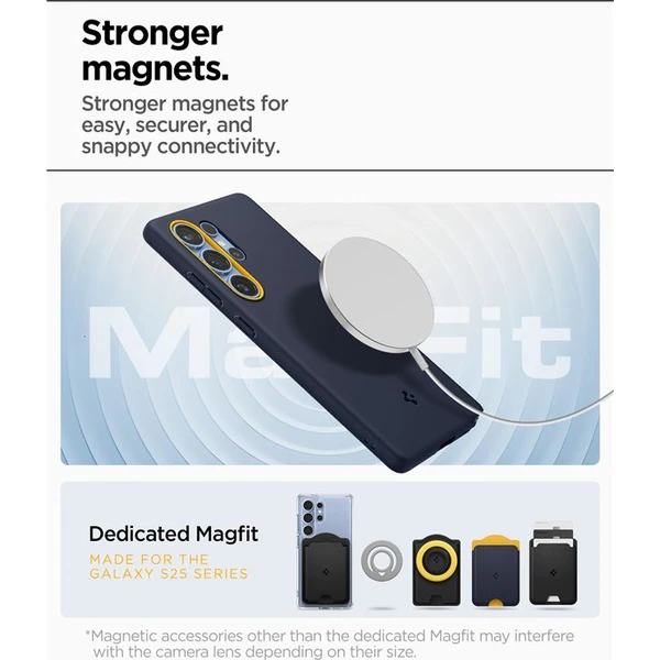 Spigen Nano Pop MagSafe kryt Samsung Galaxy S25 Ultra námorne modrý - Puzdra - Obrázok b4984ce5204e4175bc6982ab48a51cca