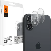 Spigen Glass tR Optik sada skiel iPhone 16/16 Plus číra (2-pack) - Ochranné fólie a sklo