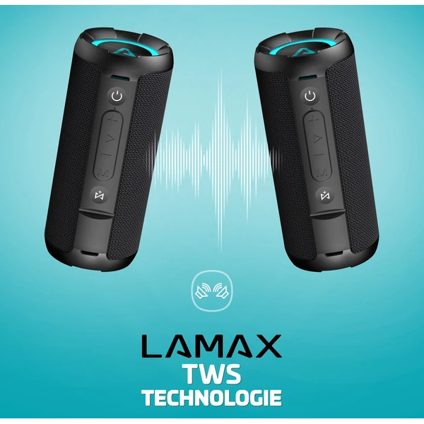 LAMAX SoundJam1 bezdrôtový reproduktor čierny - Reproduktory - Obrázok b4ae22d4a5b7415996c6ed2d6132808a