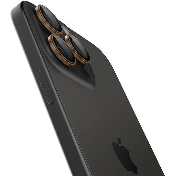 Spigen Glass tR EZ Fit Optik Pro sklá iPhone 17-16 Pro/17-16 Pro Max púštny titán (2 ks) - Ochranné fólie a sklo - Obrázok b4b8b857f9574f6aba9092791a174e28