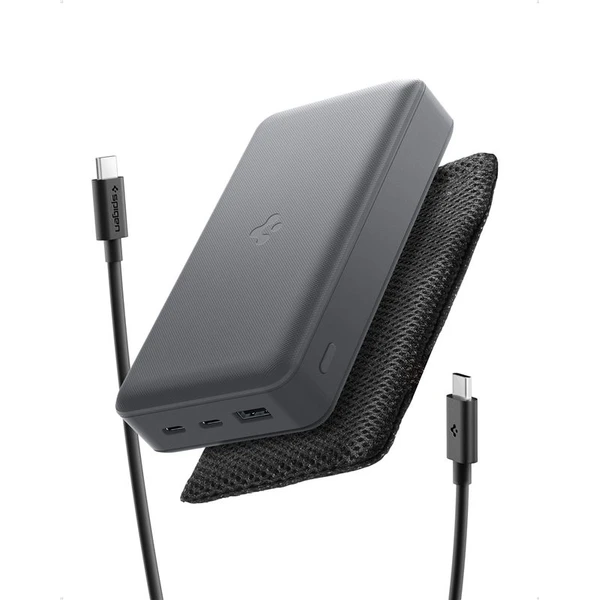Spigen Essential powerbanka 30000mAh (30W) sivá (EA3030) - Powerbanky - Hlavný obrázok
