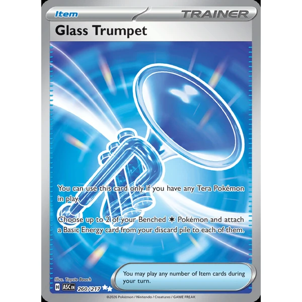 Glass Trumpet (ASC 260) - Ascended Heroes [Holo] - Kusové karty - Hlavný obrázok