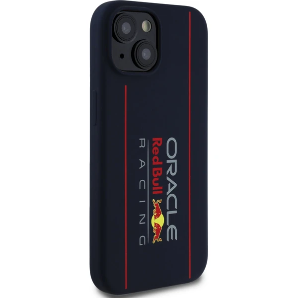 Oracle Red Bull Racing Silicone Vertical Logo MagSafe kryt iPhone 15 modrý - Puzdra - Obrázok b4cedefdddd34ece8ddc030d1b19c6aa
