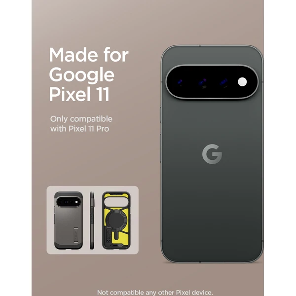 Spigen Tough Armor MagSafe, gunmetal - Google Pixel 11 Pro - Puzdra - Obrázok b4dfa8ced5cf4ab6903a64da6d967c8c