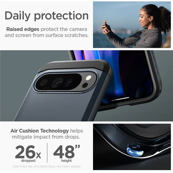 Spigen Tough Armor kryt Google Pixel 9 Pre XL modrý - Puzdra - Obrázok b4e149aeae1d40beafc8634de4b04aee