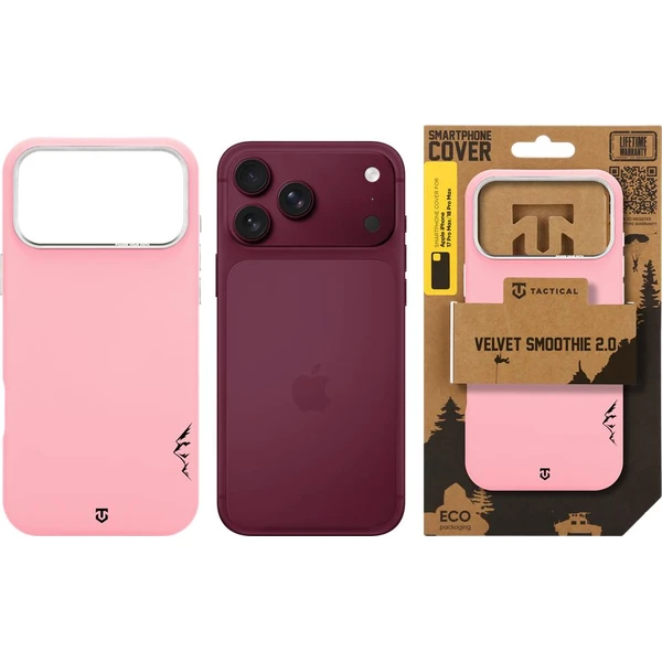 Tactical MagForce Velvet Smoothie 2.0 Kryt pre Apple iPhone 17 Pro Max/18 Pro Max Pink Panther - Puzdra - Obrázok b4f1572115fa4014914cebbdb7e0e03c