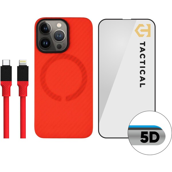 E-shop Tactical Red Limited Edition Combo pre Apple iPhone 13 Pro červené