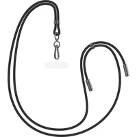 FIXED Neck Cable opletený kábel s USB-C/USB-C, 1.6m, PD 60W, 480Mbps čierny - Káble a redukcie