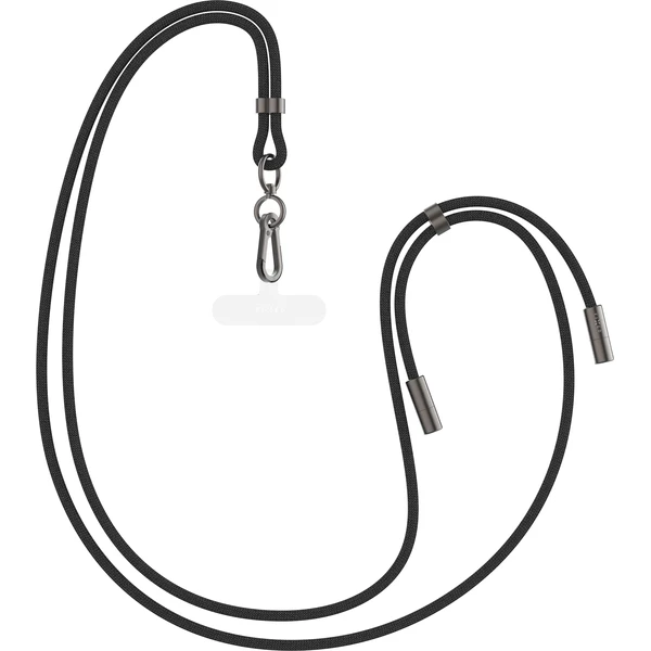 FIXED Neck Cable opletený kábel s USB-C/USB-C, 1.6m, PD 60W, 480Mbps čierny - Káble a redukcie - Hlavný obrázok